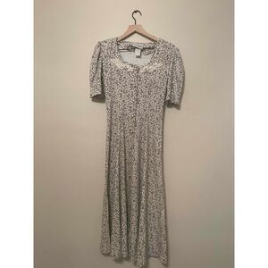 Vintage Ms. Conduct Dress- Cottagecore Size 8